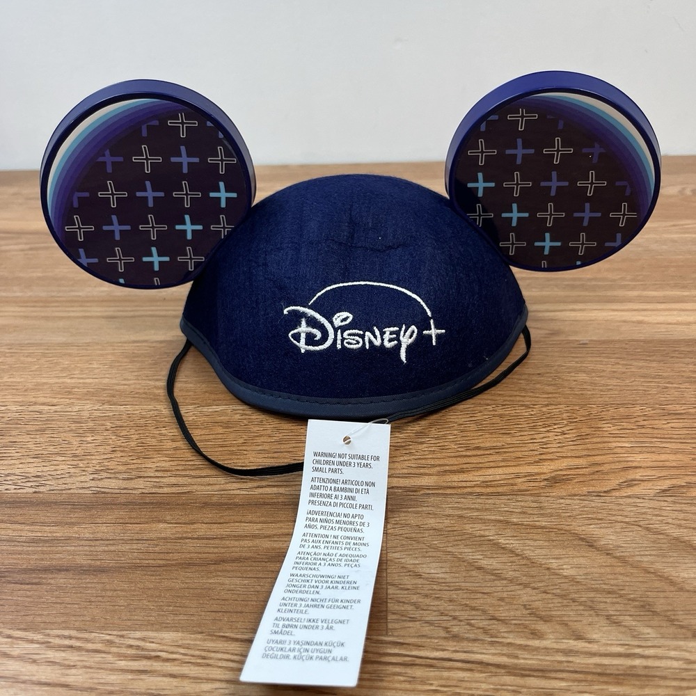 Disney +‎ Plus Days at Disney Parks Mickey Ears Hat NEW